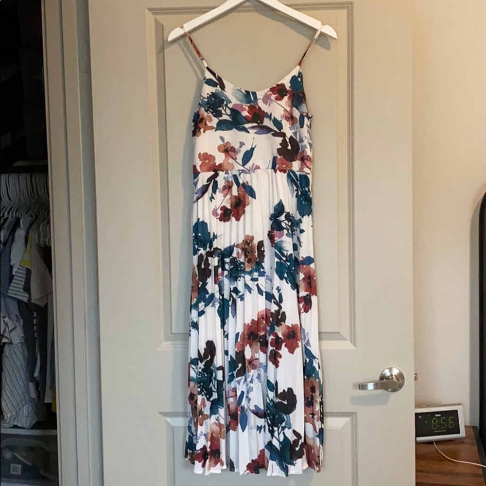 Floral midi dress